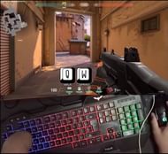 BionicGamer's character movement is smooth (Screengrab from Reddit Video)
